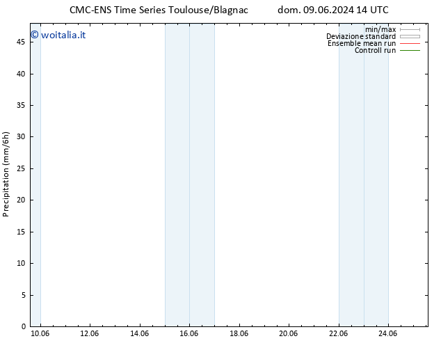 Precipitazione CMC TS dom 09.06.2024 20 UTC