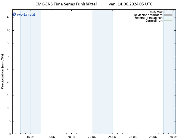 Precipitazione CMC TS dom 16.06.2024 17 UTC