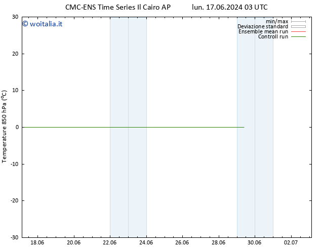 Temp. 850 hPa CMC TS lun 17.06.2024 03 UTC