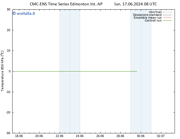 Temp. 850 hPa CMC TS dom 23.06.2024 02 UTC