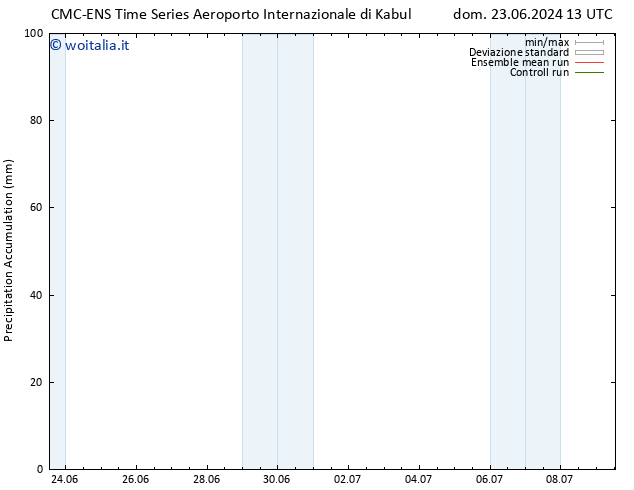 Precipitation accum. CMC TS dom 23.06.2024 13 UTC