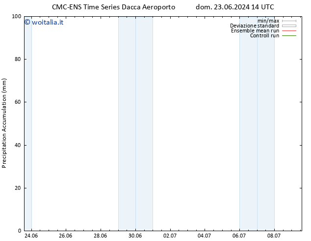 Precipitation accum. CMC TS dom 23.06.2024 14 UTC