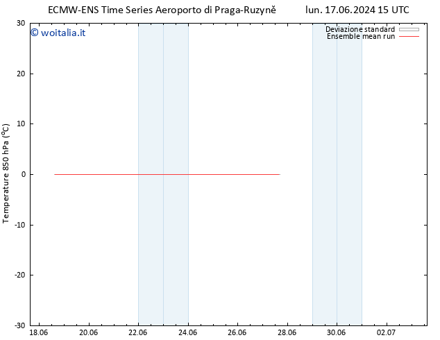 Temp. 850 hPa ECMWFTS sab 22.06.2024 15 UTC