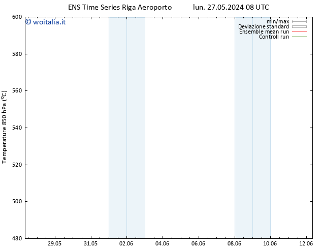 Height 500 hPa GEFS TS lun 27.05.2024 08 UTC