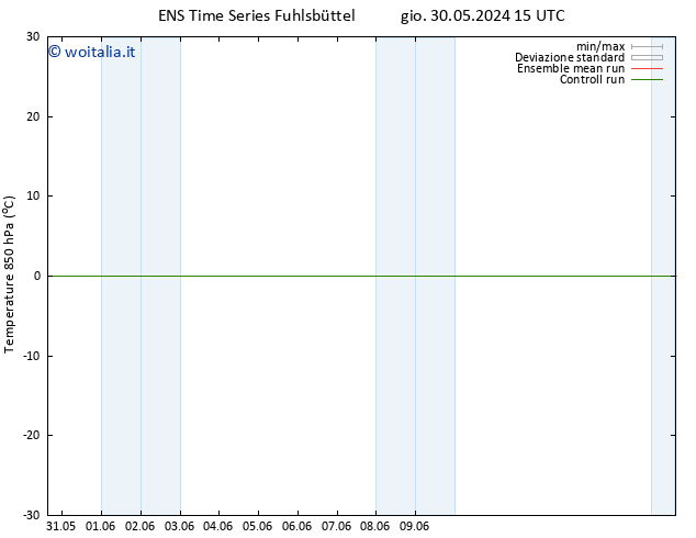 Temp. 850 hPa GEFS TS gio 30.05.2024 15 UTC