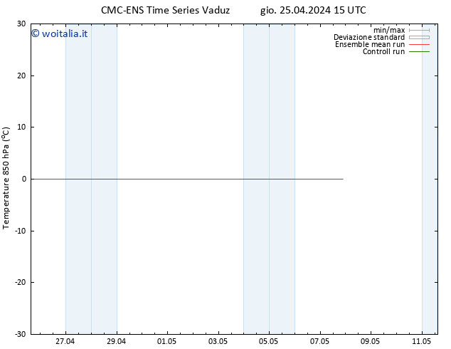 Temp. 850 hPa CMC TS gio 25.04.2024 21 UTC