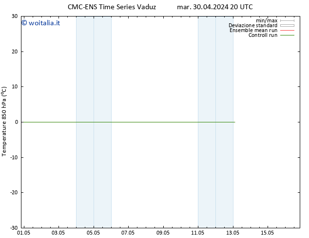 Temp. 850 hPa CMC TS gio 02.05.2024 08 UTC