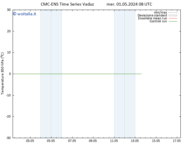 Temp. 850 hPa CMC TS sab 11.05.2024 08 UTC