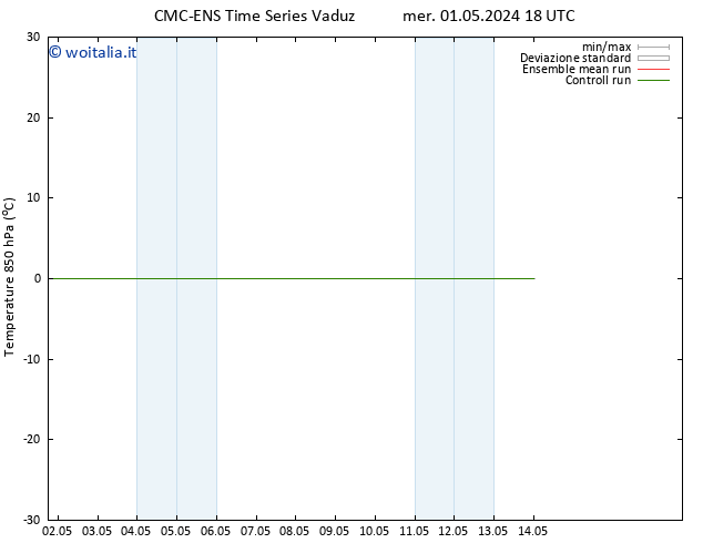 Temp. 850 hPa CMC TS sab 04.05.2024 12 UTC