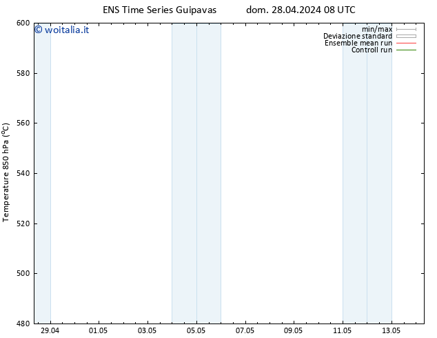 Height 500 hPa GEFS TS dom 28.04.2024 20 UTC