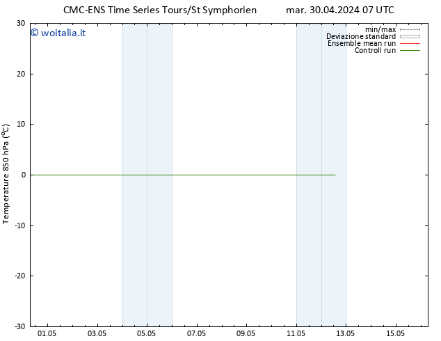 Temp. 850 hPa CMC TS ven 10.05.2024 07 UTC