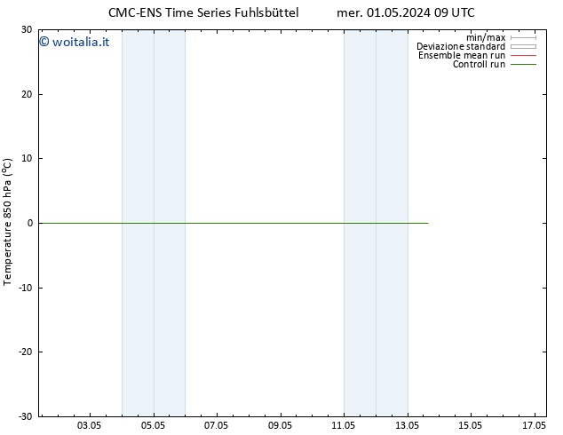 Temp. 850 hPa CMC TS ven 03.05.2024 09 UTC