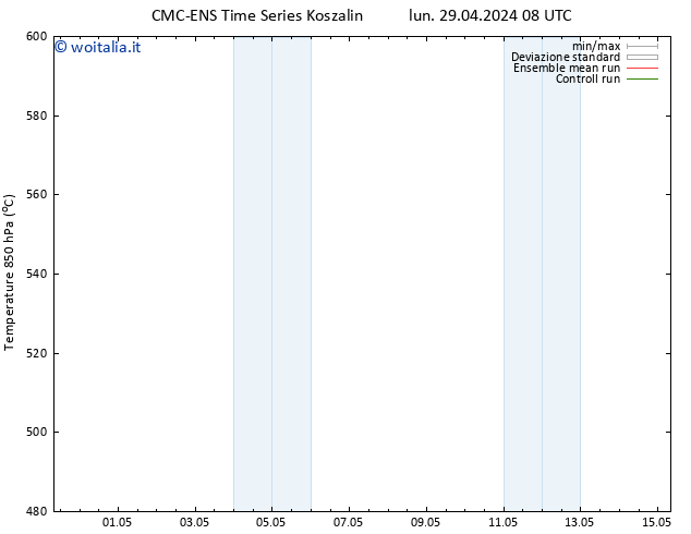 Height 500 hPa CMC TS lun 29.04.2024 14 UTC