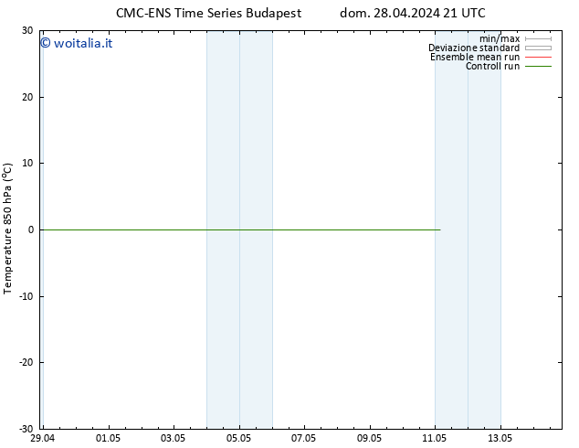 Temp. 850 hPa CMC TS lun 29.04.2024 21 UTC