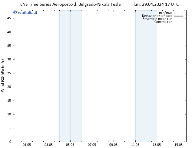 Vento 925 hPa GEFS TS lun 29.04.2024 23 UTC