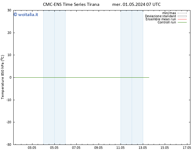 Temp. 850 hPa CMC TS ven 03.05.2024 07 UTC