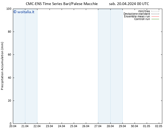 Precipitation accum. CMC TS sab 20.04.2024 06 UTC