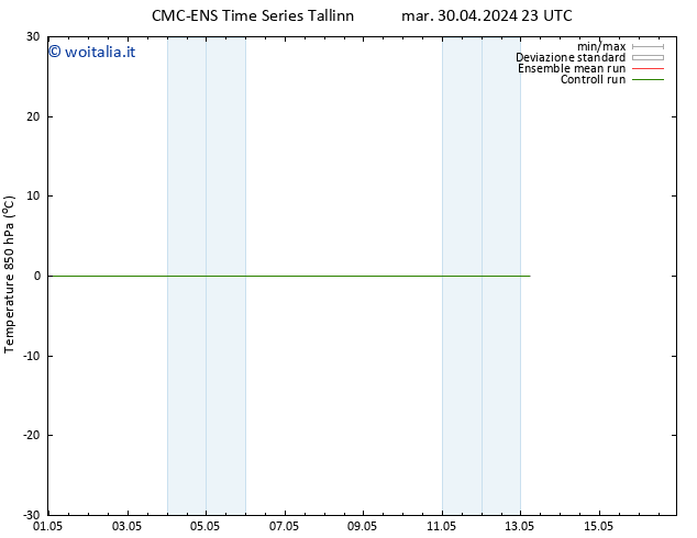 Temp. 850 hPa CMC TS gio 02.05.2024 23 UTC