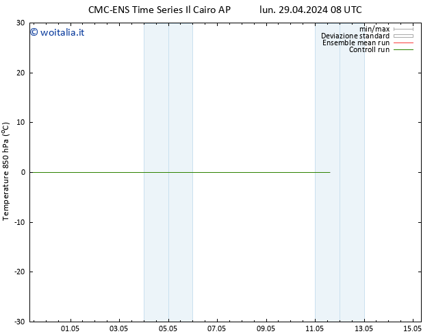 Temp. 850 hPa CMC TS lun 29.04.2024 08 UTC