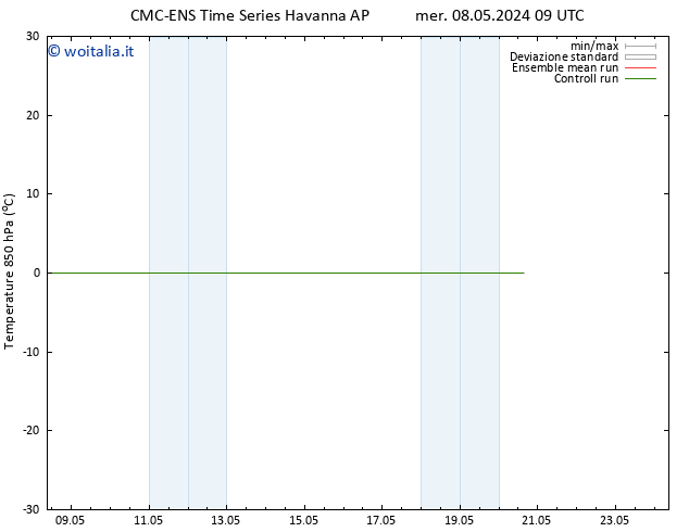 Temp. 850 hPa CMC TS gio 16.05.2024 09 UTC