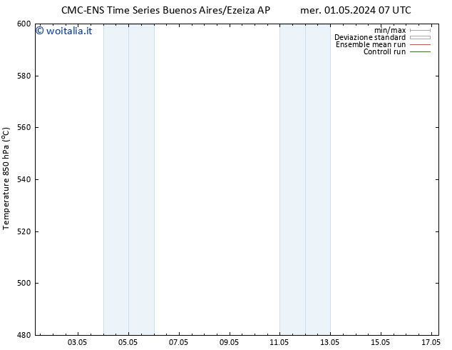 Height 500 hPa CMC TS lun 06.05.2024 19 UTC