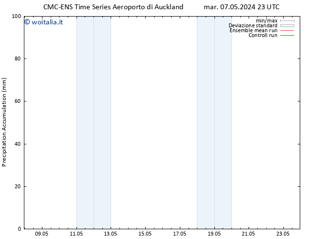 Precipitation accum. CMC TS sab 11.05.2024 23 UTC
