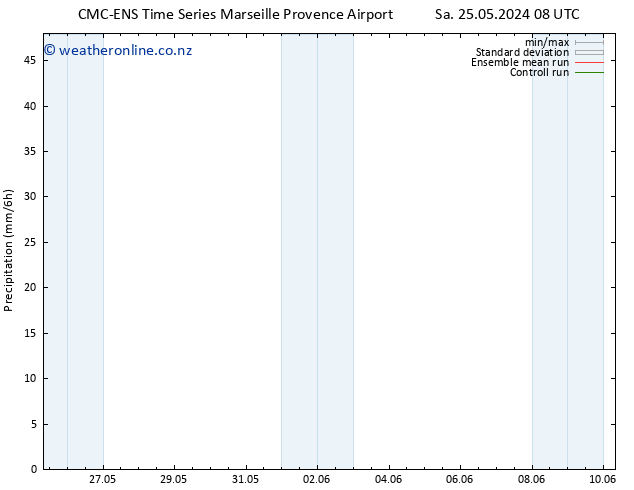 Precipitation CMC TS Sa 25.05.2024 14 UTC