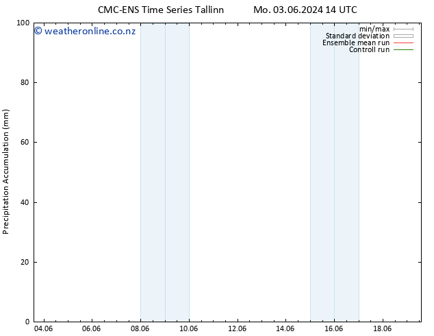 Precipitation accum. CMC TS Th 13.06.2024 14 UTC