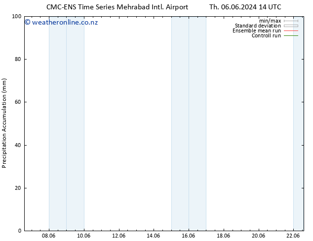 Precipitation accum. CMC TS Th 13.06.2024 20 UTC