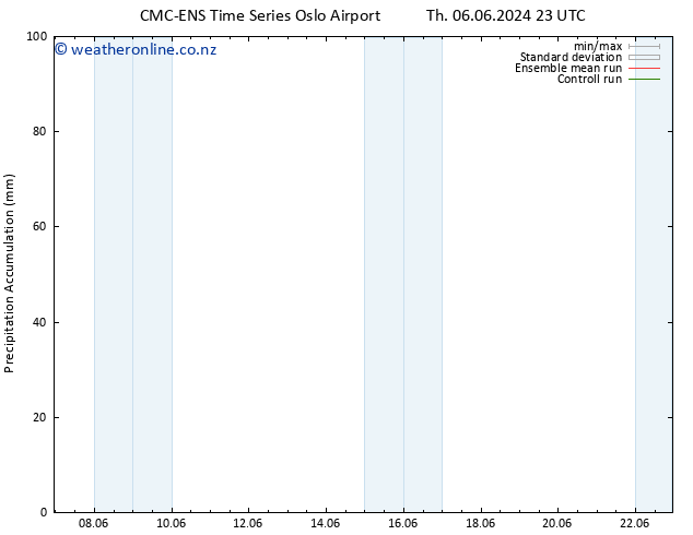 Precipitation accum. CMC TS Th 13.06.2024 11 UTC