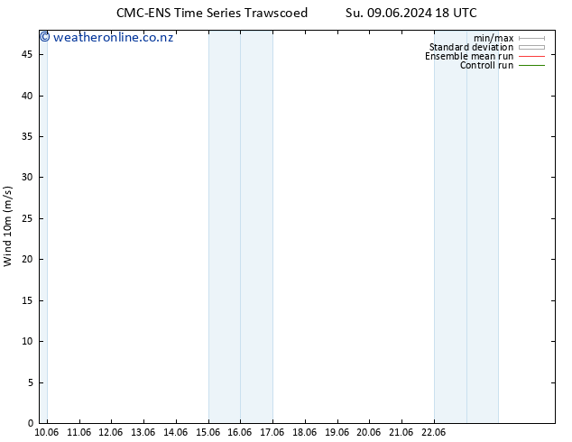 Surface wind CMC TS Mo 10.06.2024 00 UTC