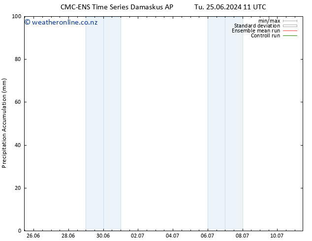 Precipitation accum. CMC TS Th 27.06.2024 11 UTC