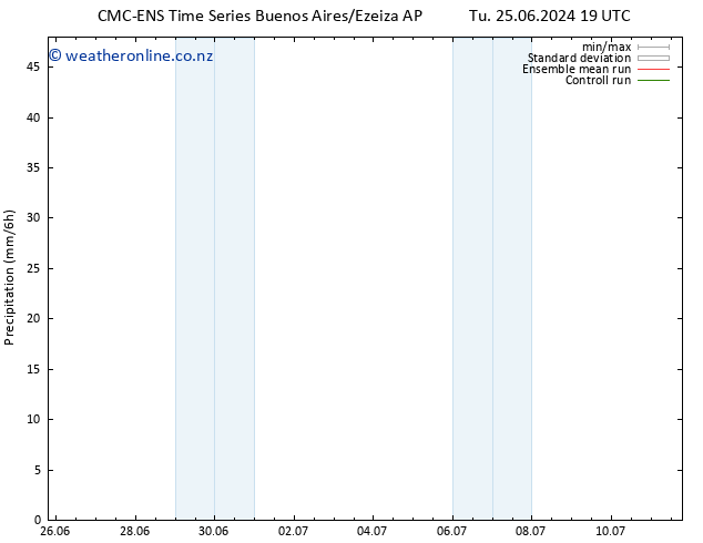 Precipitation CMC TS Tu 25.06.2024 19 UTC