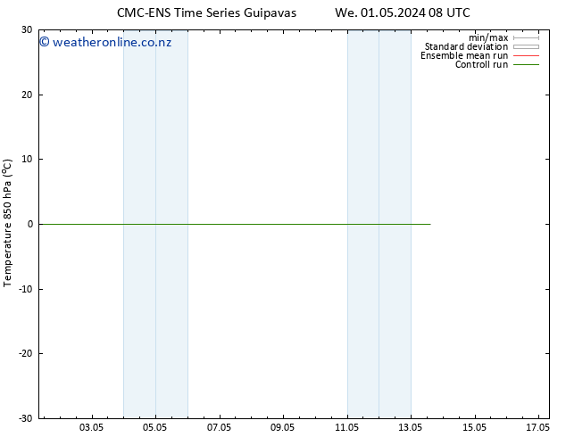 Temp. 850 hPa CMC TS Tu 07.05.2024 02 UTC