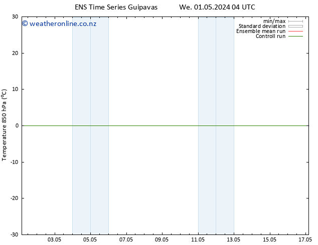 Temp. 850 hPa GEFS TS Th 02.05.2024 22 UTC