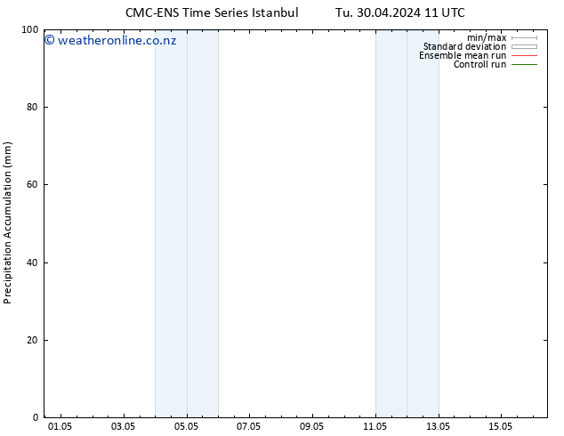 Precipitation accum. CMC TS Sa 04.05.2024 17 UTC