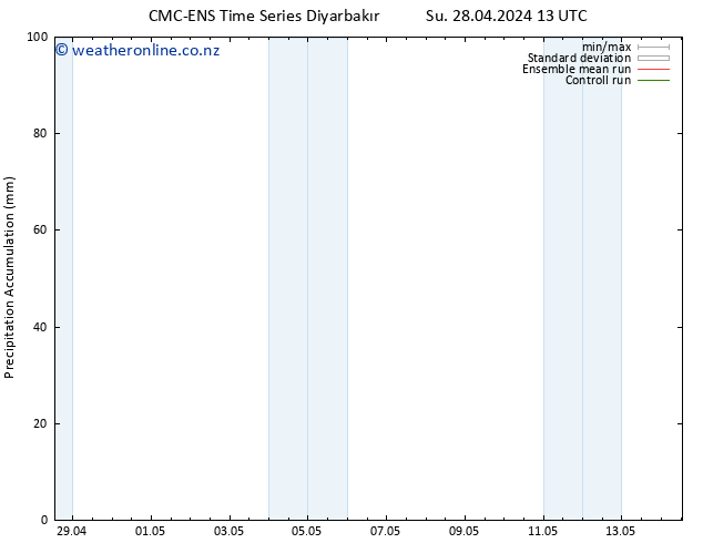 Precipitation accum. CMC TS Su 28.04.2024 13 UTC