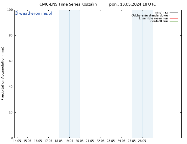 Precipitation accum. CMC TS pon. 20.05.2024 18 UTC