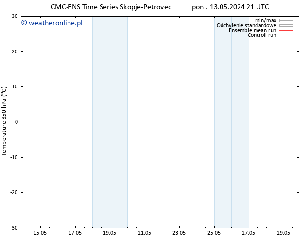 Temp. 850 hPa CMC TS czw. 23.05.2024 21 UTC