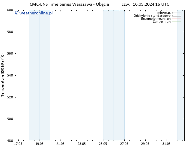 Height 500 hPa CMC TS czw. 23.05.2024 16 UTC