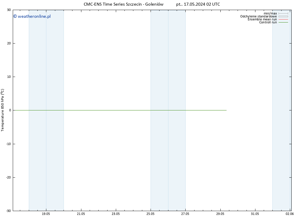 Temp. 850 hPa CMC TS so. 18.05.2024 20 UTC