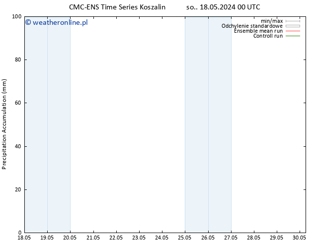 Precipitation accum. CMC TS pon. 20.05.2024 06 UTC
