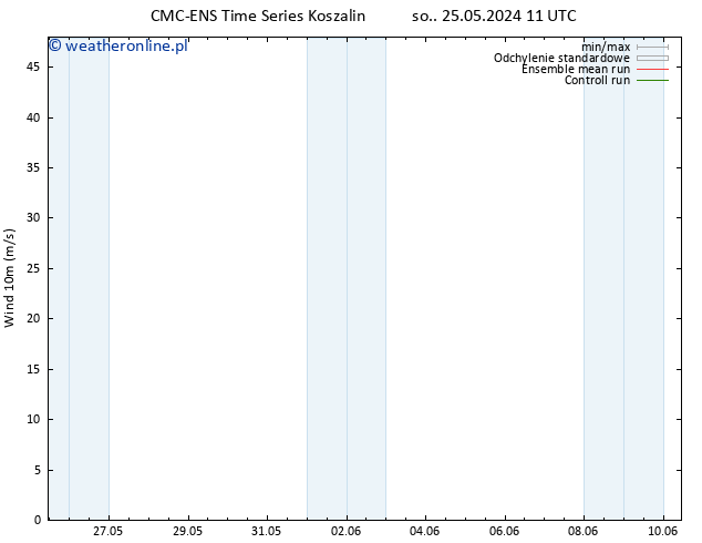 wiatr 10 m CMC TS wto. 28.05.2024 05 UTC