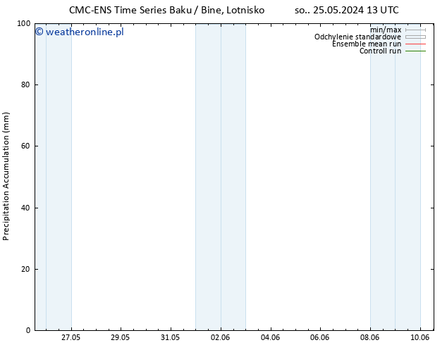 Precipitation accum. CMC TS wto. 28.05.2024 13 UTC
