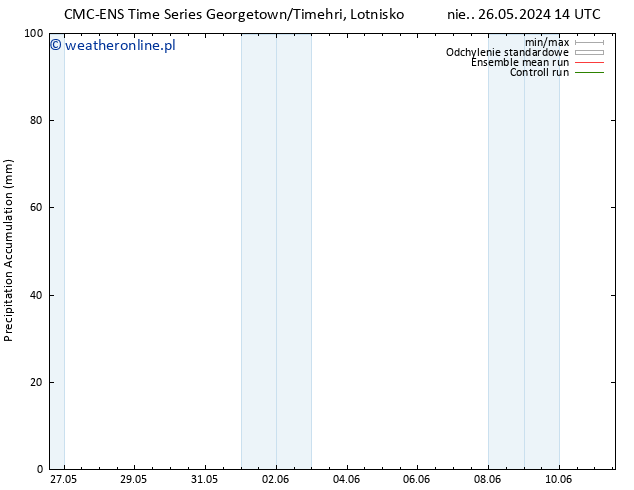 Precipitation accum. CMC TS nie. 02.06.2024 20 UTC