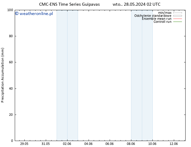 Precipitation accum. CMC TS wto. 04.06.2024 02 UTC