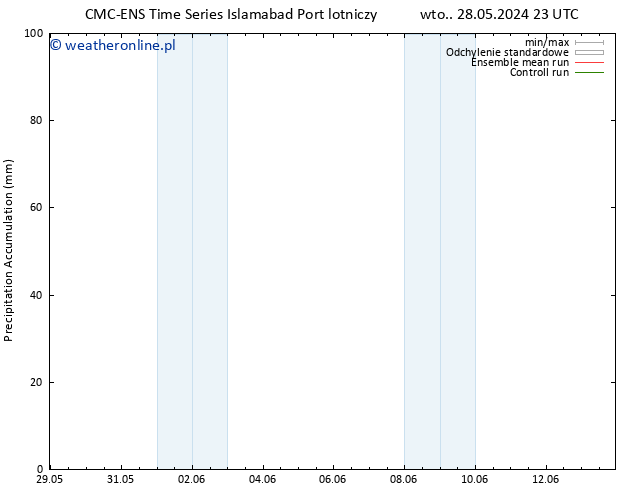 Precipitation accum. CMC TS pon. 03.06.2024 23 UTC