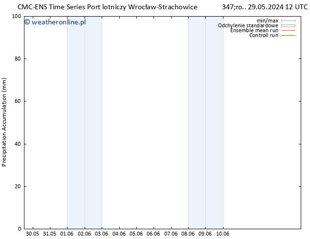 Precipitation accum. CMC TS czw. 30.05.2024 12 UTC