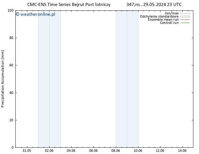 Precipitation accum. CMC TS czw. 30.05.2024 23 UTC