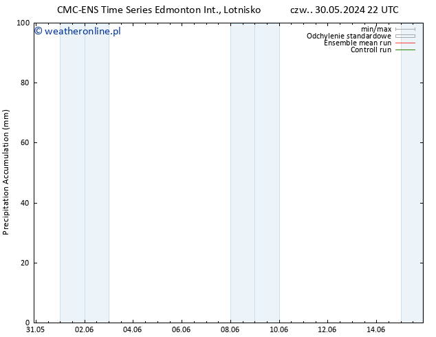Precipitation accum. CMC TS czw. 06.06.2024 10 UTC